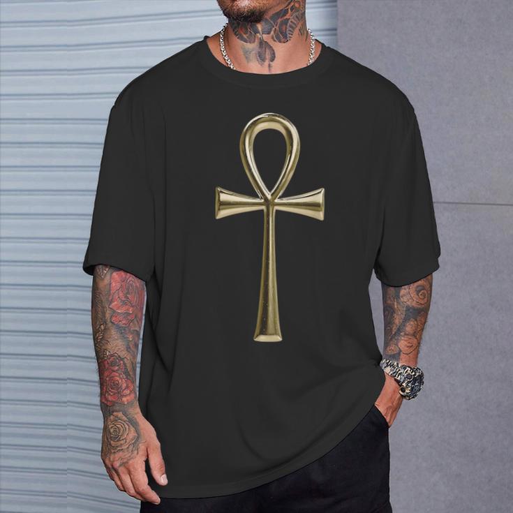 Ancienne Egypte Ancienne Ankh Clé Deie Égypteacrée T-Shirt Cadeaux pour lui