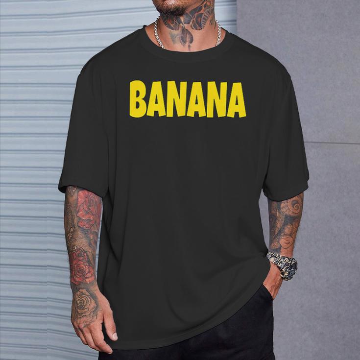 Banana The Word Banana On A コスチューム Tシャツ 彼への贈り物
