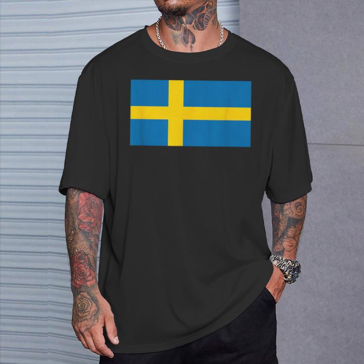 Bandera Deueciaverige Flaggaueca Hombre Camiseta unisex Regalos para él