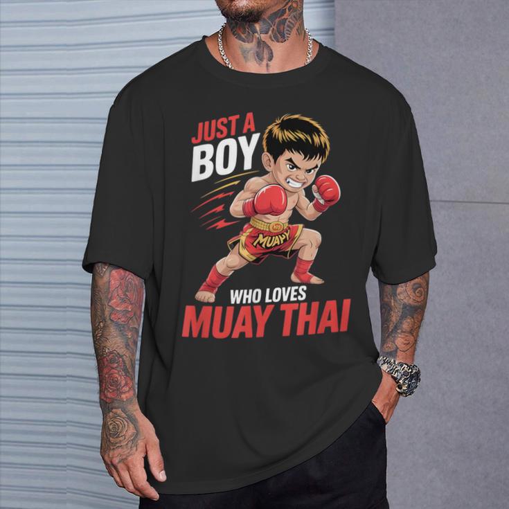 Boys Muay Thai T-Shirt Gifts for Him