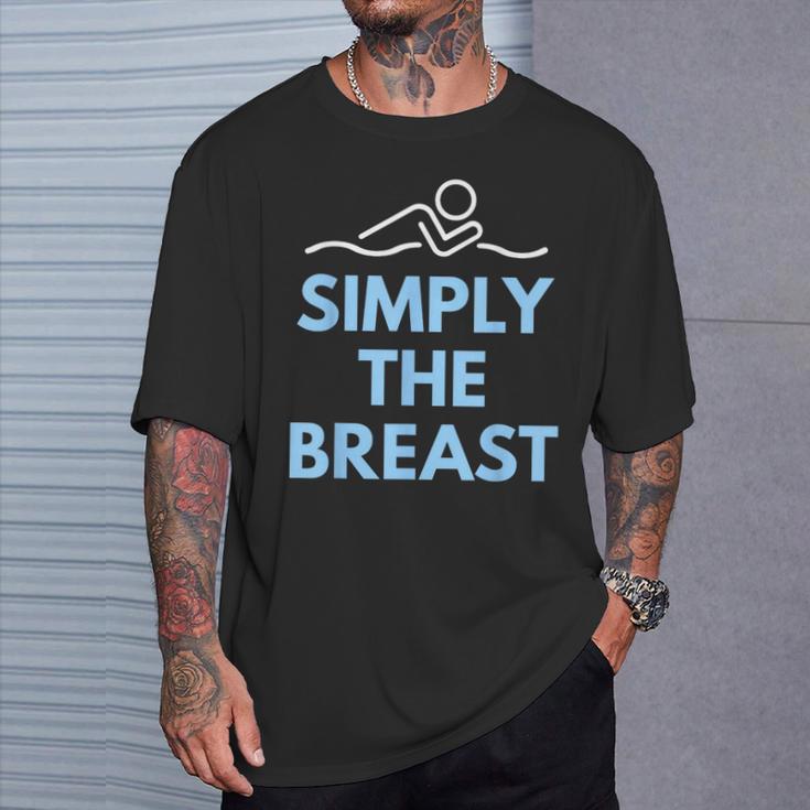 Breaststroke Swimming SwimmerShirt T-Shirt Gifts for Him Breaststroke Swimming SwimmerShirt T-Shirt Gifts for Him