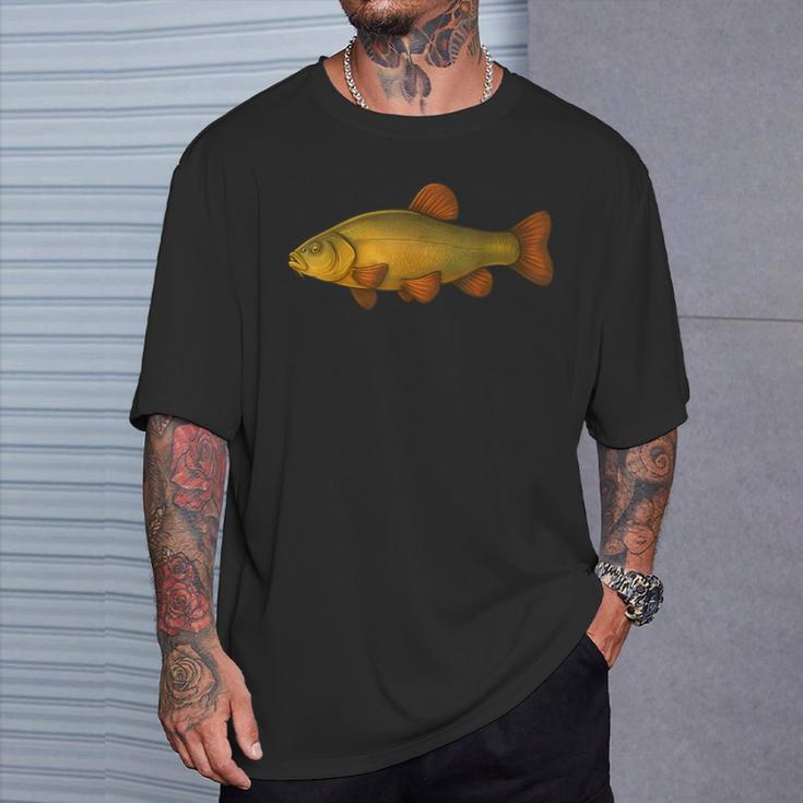 Cadeau Pêche Tanche Pêcheur Poisson D’Eau Douce T-Shirt Cadeaux pour lui