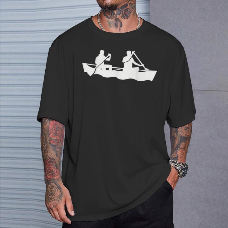 Canoe Paddlers T-Shirt Gifts for Him Canoe Paddlers T-Shirt Gifts for Him