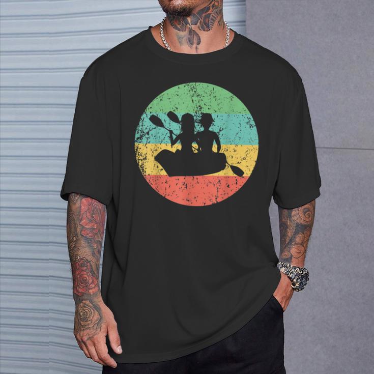 Canoeing Shirt Vintage Retro Canoe T-Shirt Gifts for Him Canoeing Shirt Vintage Retro Canoe T-Shirt Gifts for Him