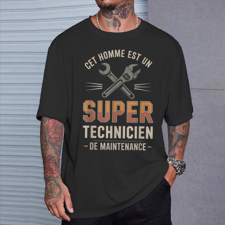 Cet Homme Est Unuper Technicien De Maintenance T-Shirt Cadeaux pour lui