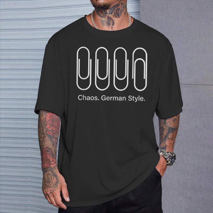 Chaos Deutschertil Bekleidung T-Shirt Geschenke für Ihn