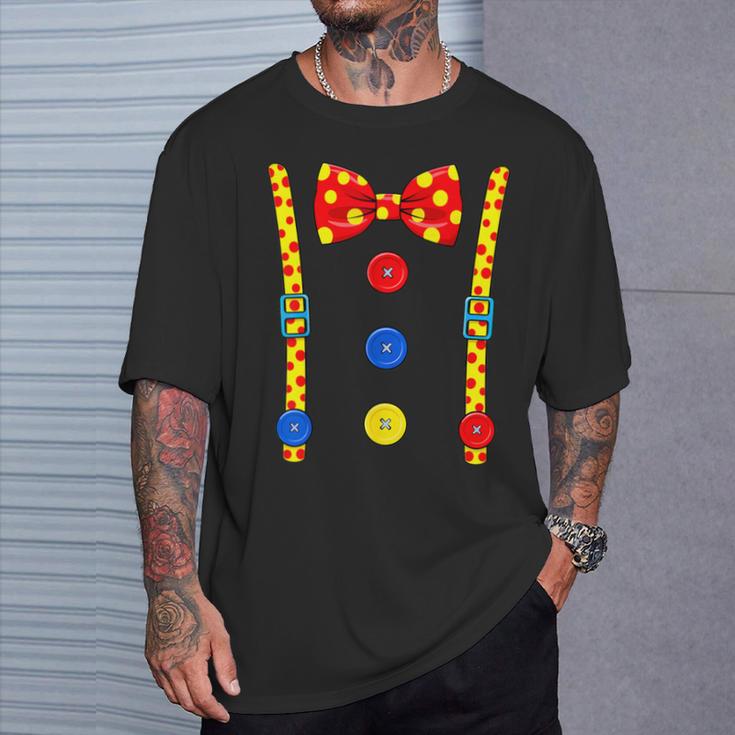 Clown Costume Halloween Circus Clown Matching Kids T-Shirt Gifts for Him