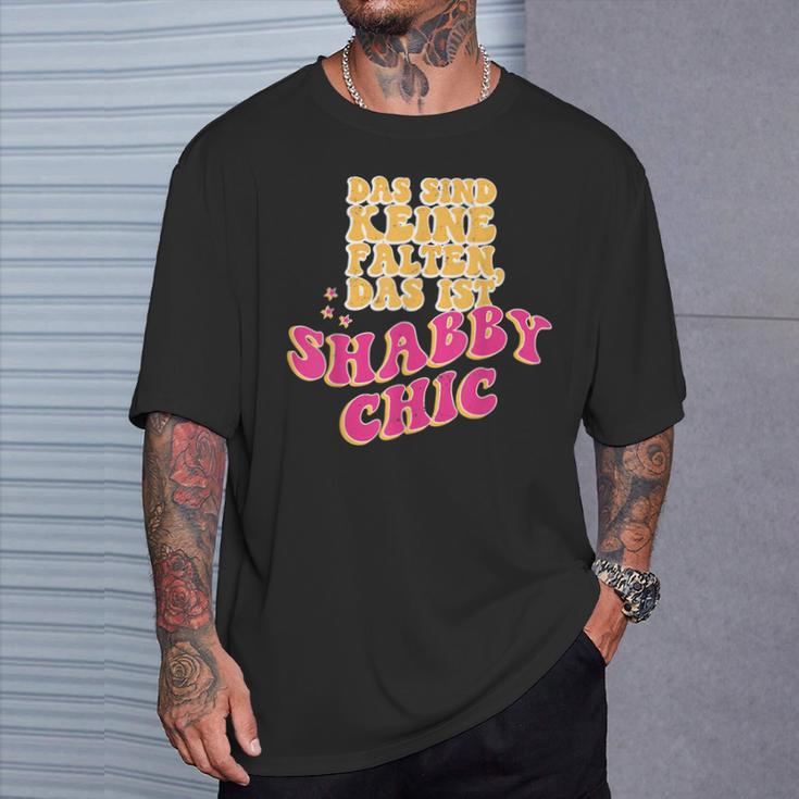 Dasind Keine Falten Das Isthabby Chic Lustiges Altern T-Shirt Geschenke für Ihn