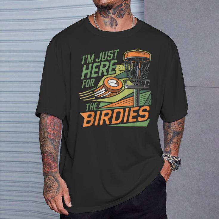 Discgolf Frisbee-Golf Ist Genau Das Richtige Für Das Birdie Disc-Golfen T-Shirt Geschenke für Ihn