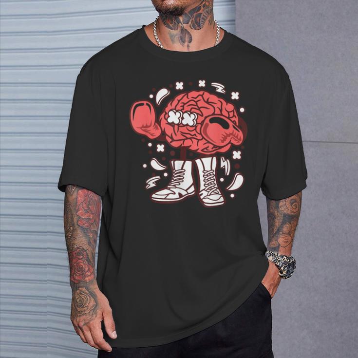 Divertente Boxertampa Grafica Con Cervello Regalo Per Uomini Donne Bambini Papà Mamma Maglietta Regalos para él