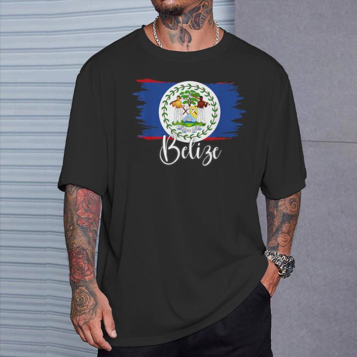 Drapeau Du Belize Belize Belize Pour Homme T-Shirt Cadeaux pour lui