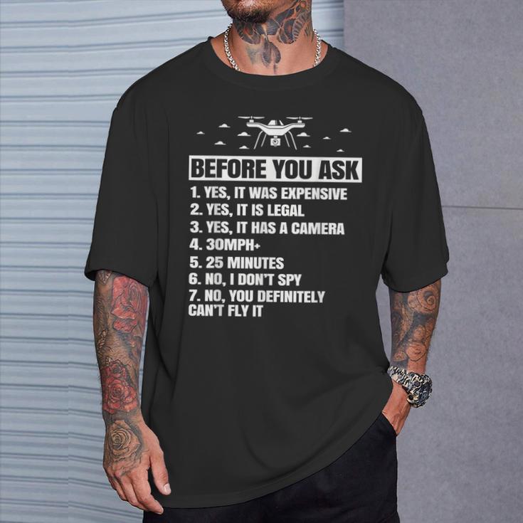 Drone Para Multicopter Boy Hombres Niños Fpv Pilot Camiseta unisex Regalos para él