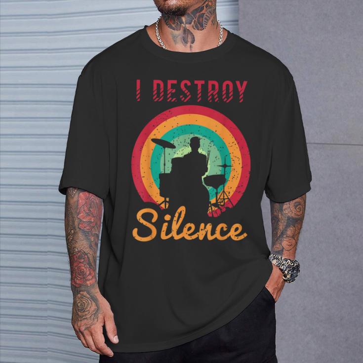 Drum Kit Tshirt For a Drummer With Percussion Instruments T-Shirt Gifts for Him Drum Kit Tshirt For a Drummer With Percussion Instruments T-Shirt Gifts for Him