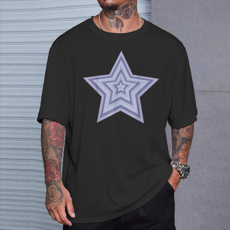 Estrella Estética Lila Camiseta unisex Regalos para él