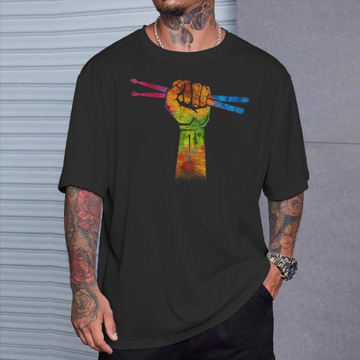 Faust Drumsticks Drummer Drummer Drum Kit T-Shirt Gifts for Him Faust Drumsticks Drummer Drummer Drum Kit T-Shirt Gifts for Him