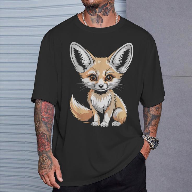 Fenec Camiseta unisex Regalos para él