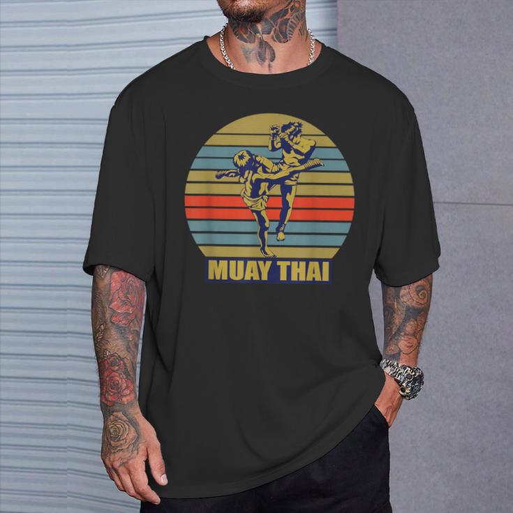 Great Muay Thai Kickboxing Martial Artist Thailand T-Shirt Gifts for Him