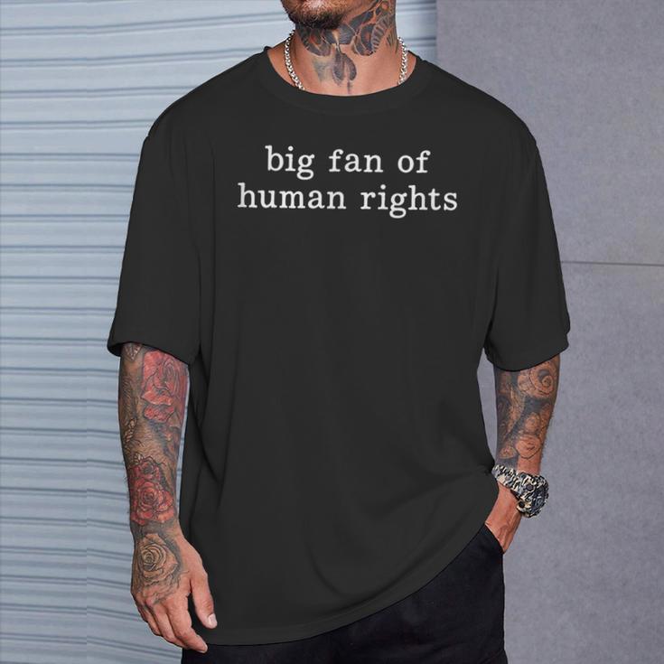 Großer Fanon Menschenrechtsaktivisten Menschenrechte T-Shirt Geschenke für Ihn