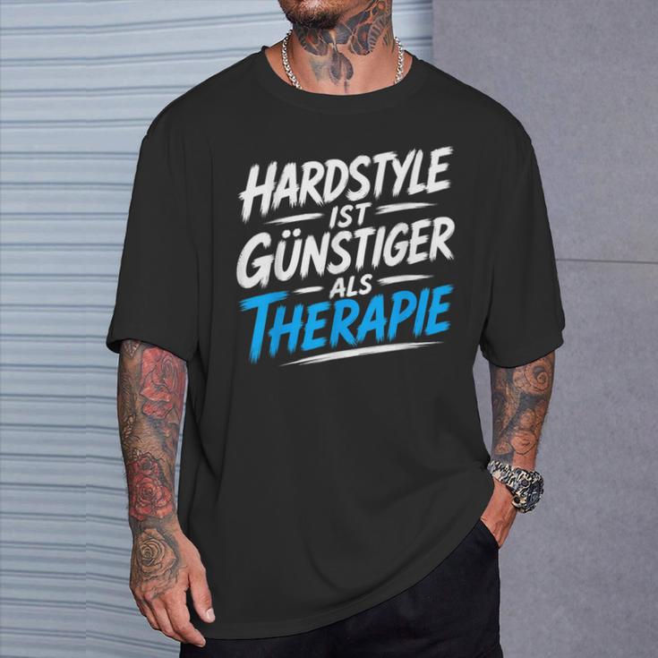 Hardstyle Ist Günstiger Als Therapie Musikmotiv T-Shirt Geschenke für Ihn