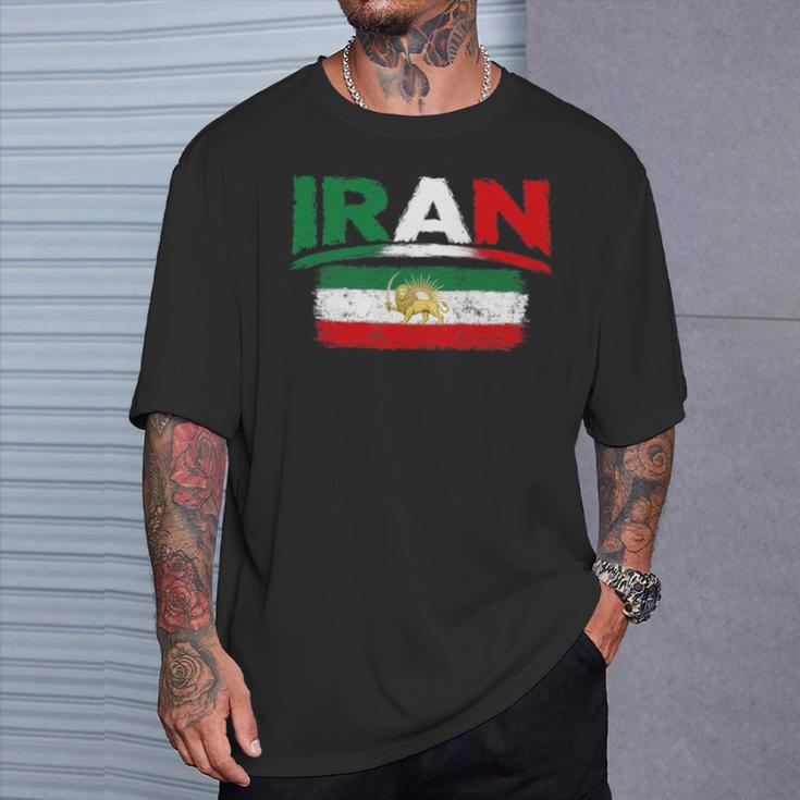 Iran Lionun Flagiranpersianflag Of Iran 長袖tシャツ Tシャツ 彼への贈り物