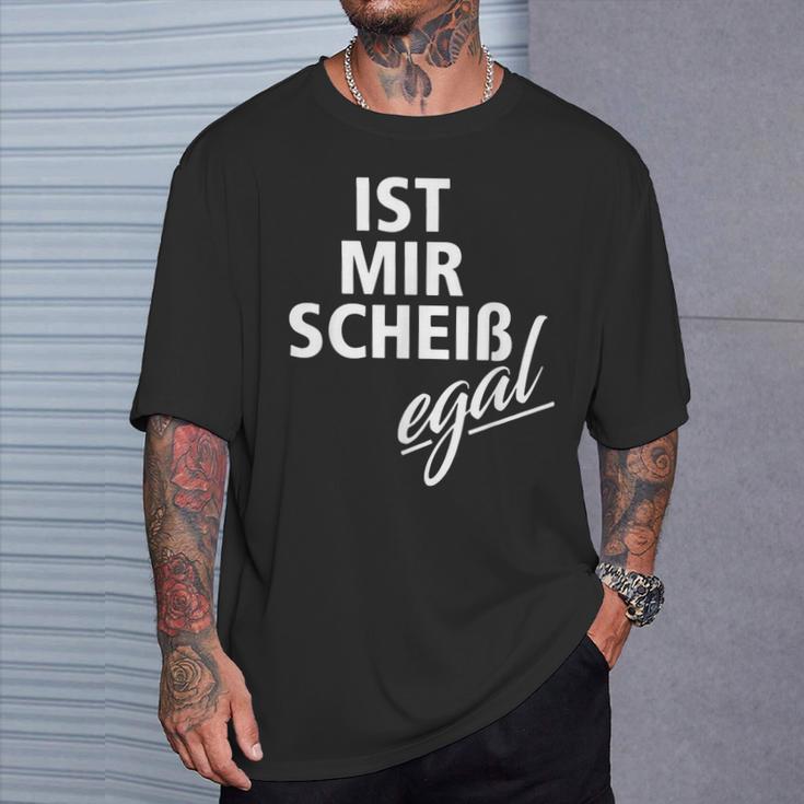 Ist Mircheiß Egal Ironiearkusmus T-Shirt Geschenke für Ihn