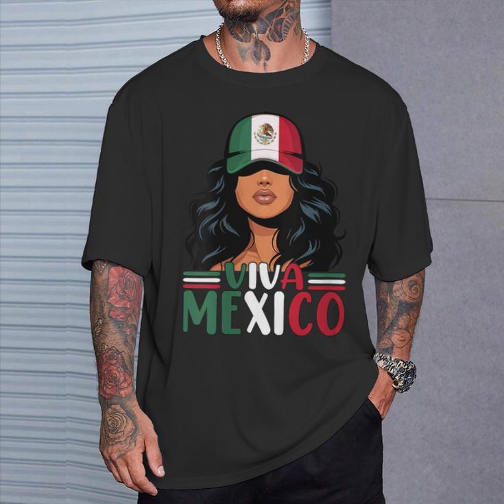 Iva Mexico Drapeau Mexicain Pour T-Shirt Cadeaux pour lui