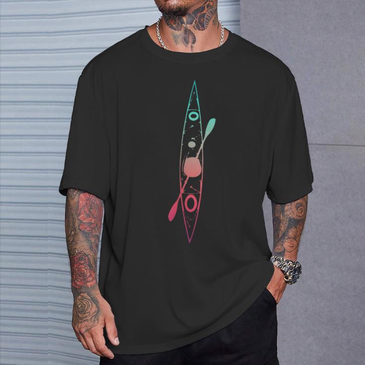 Kayak Lover Kayaking Canoe Paddling Water Sport Cute Kayaker T-Shirt Gifts for Him