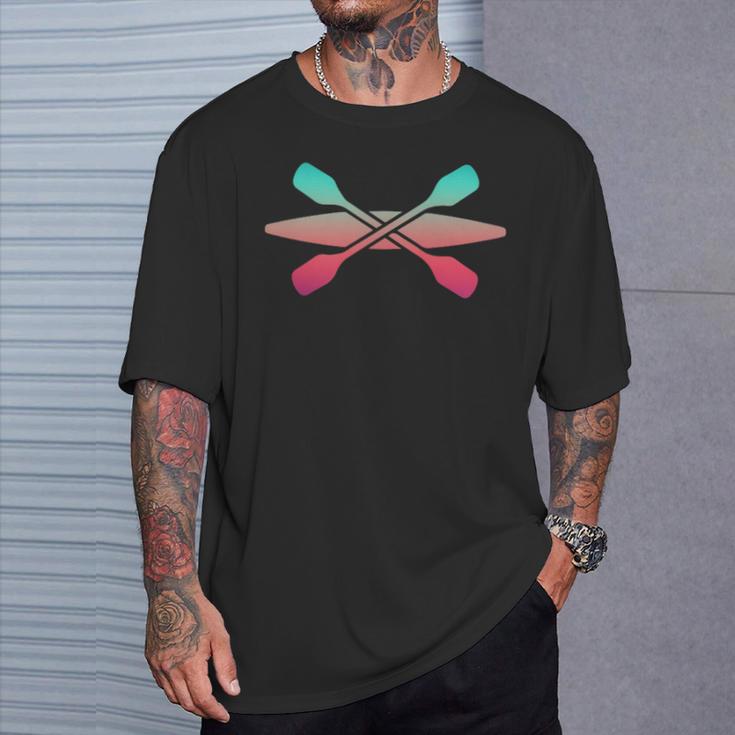 Kayak Lover Kayaking Canoe Paddling Water Sport Kayaker T-Shirt Gifts for Him