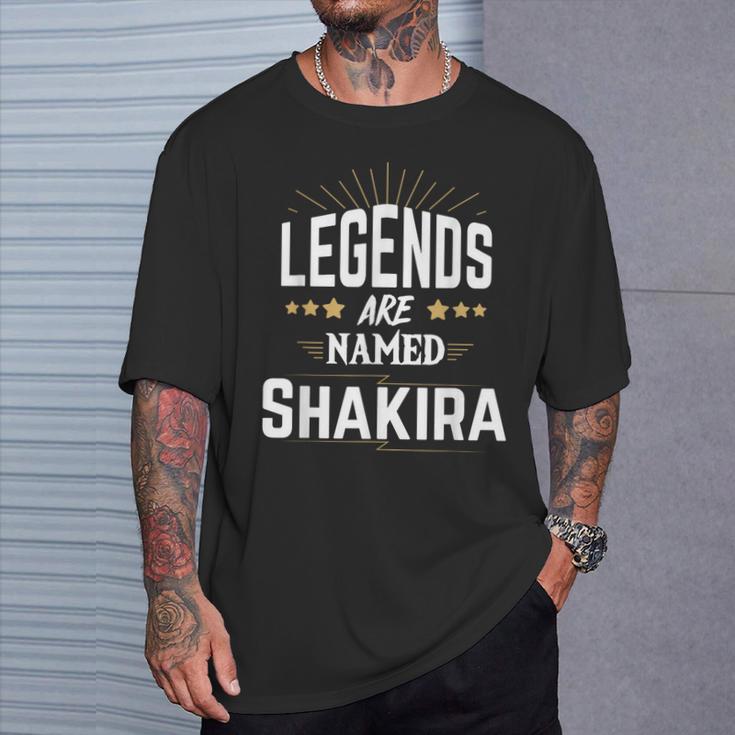Las Leyendase Llamanhakira Camiseta unisex Regalos para él