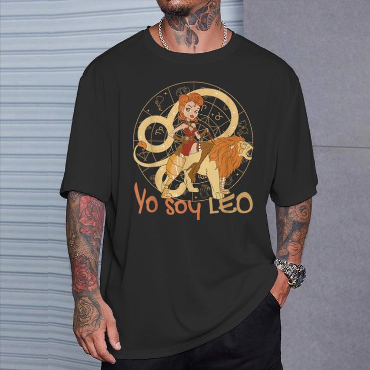 Leo -Igno Zodiaco Leo- Regalo Es Niñas Hoscopo Leo Camiseta unisex Regalos para él