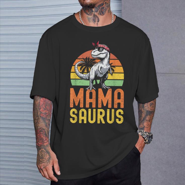 Mamasaurus T-Rex Dinosaurio Día De La Madre Mamá Madre Dino Camiseta unisex Regalos para él