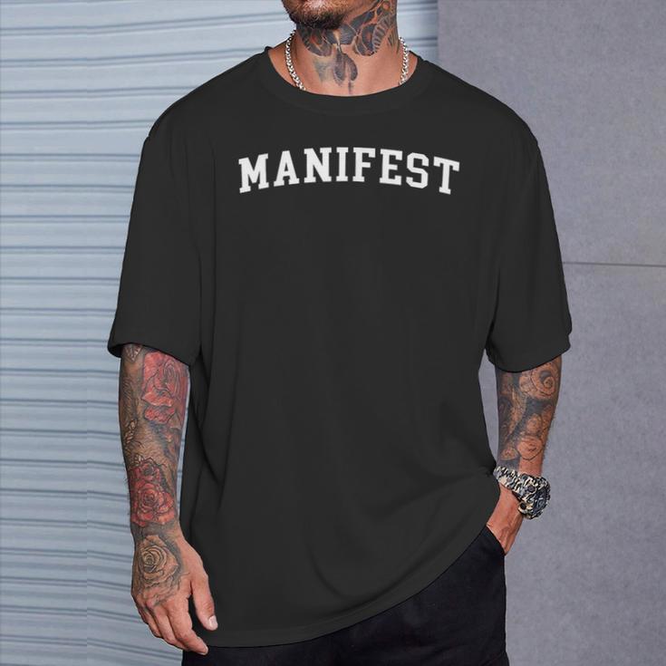 Manifeste T-Shirt Cadeaux pour lui