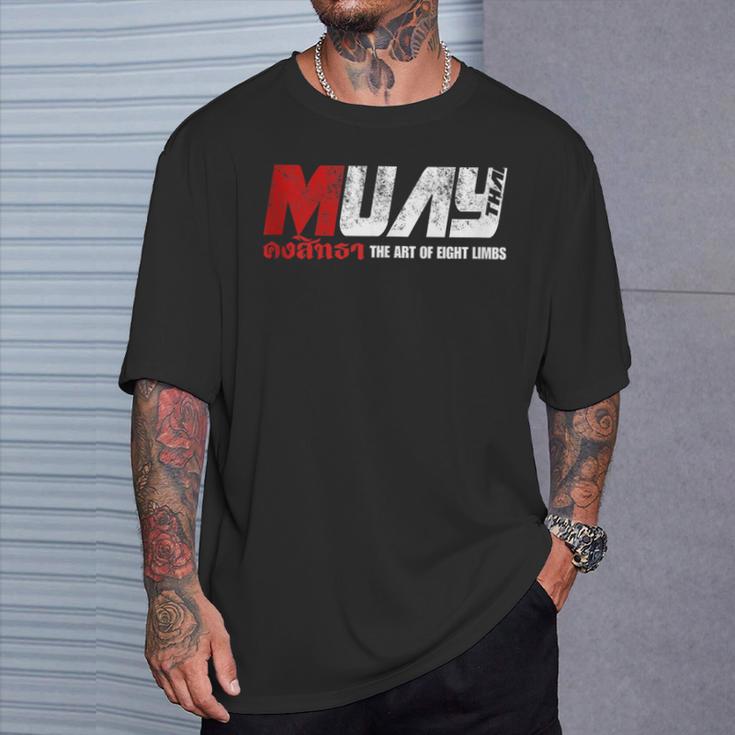Martial Arts Muay Thai T-Shirt Gifts for Him