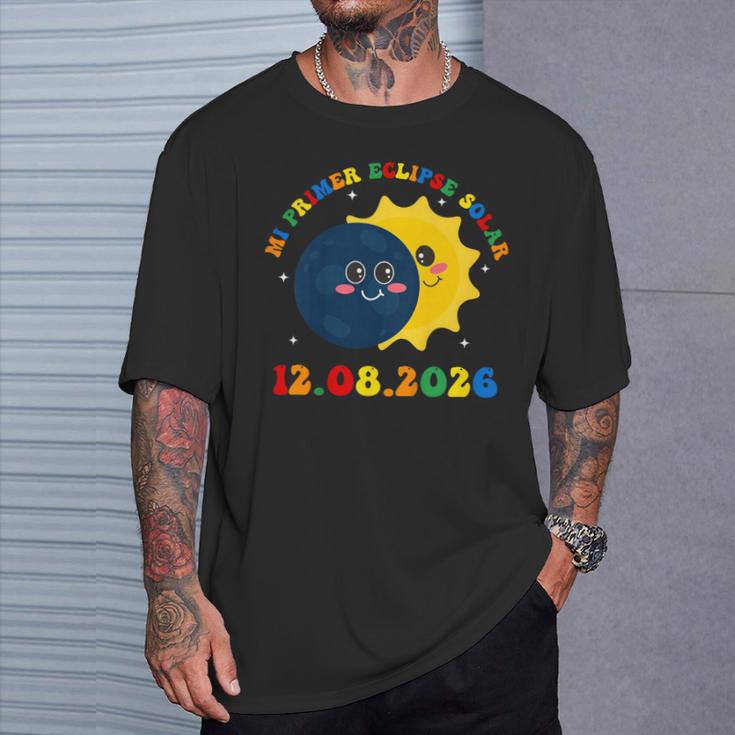 Mi Primer Eclipseolar Total Del 12 De Agosto Eclipse Para Niños Pequeños Camiseta unisex Regalos para él