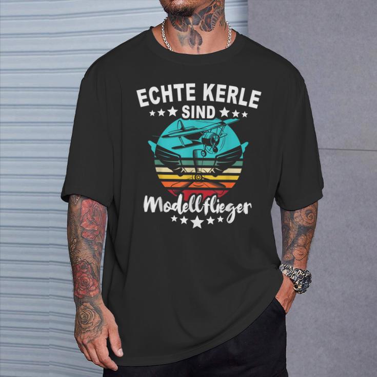 Modellfliegen Modellflug Piloten Modellbauer Modellflieger T-Shirt Geschenke für Ihn