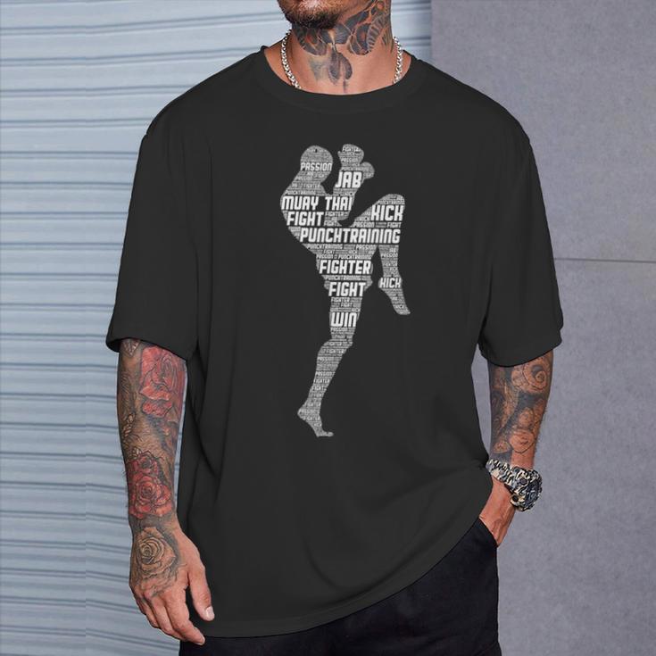 Muay Thai Thai Boxes Taekwondo Men Boys Children T-Shirt Gifts for Him