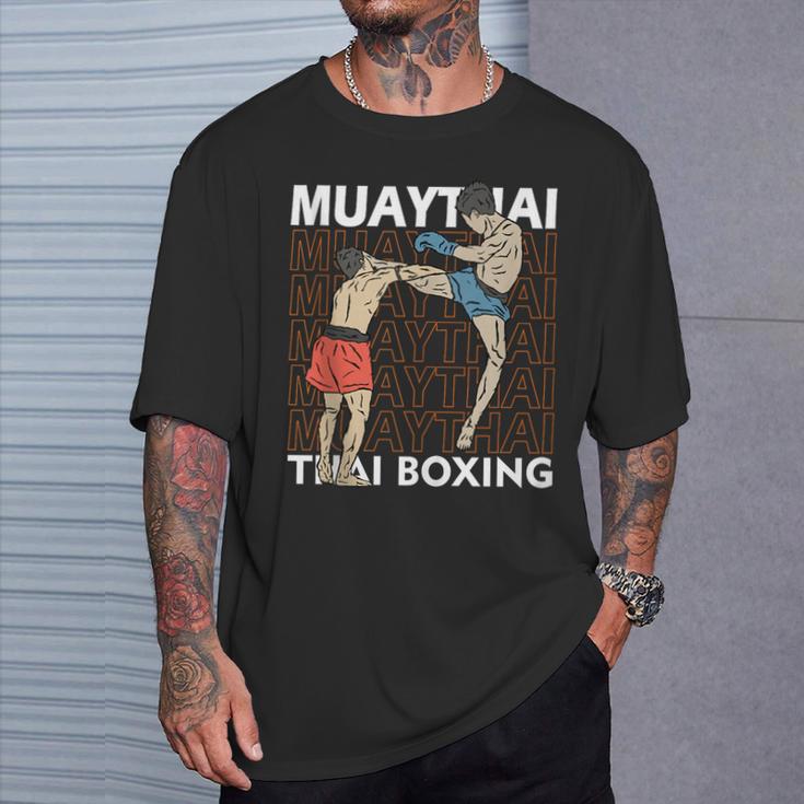 Muay Thai Boxing T-Shirt Gifts for Him Muay Thai Boxing T-Shirt Gifts for Him