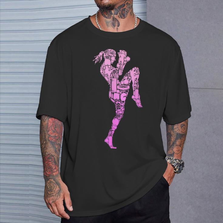 Muay Thai Thai Boxing Women Girls Children T-Shirt Gifts for Him Muay Thai Thai Boxing Women Girls Children T-Shirt Gifts for Him