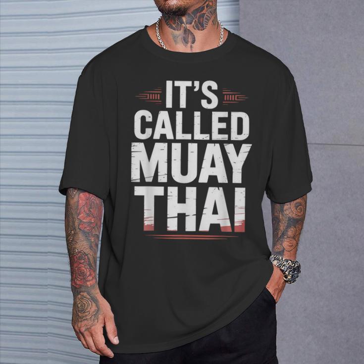 Muay Thai Condition Humor Lifestyle Identity Training T-Shirt Gifts for Him