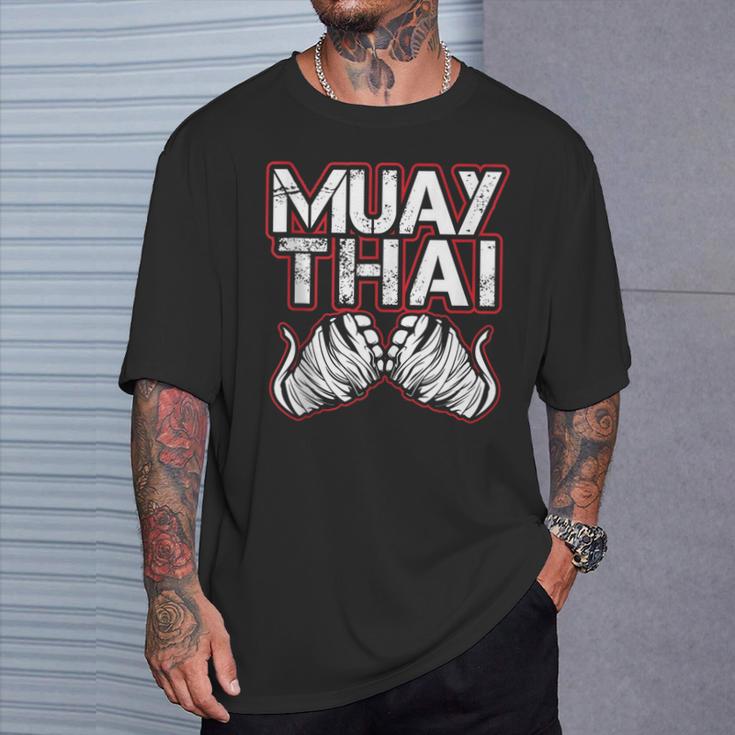 Muay Thai Lover For Fight Fans T-Shirt Gifts for Him
