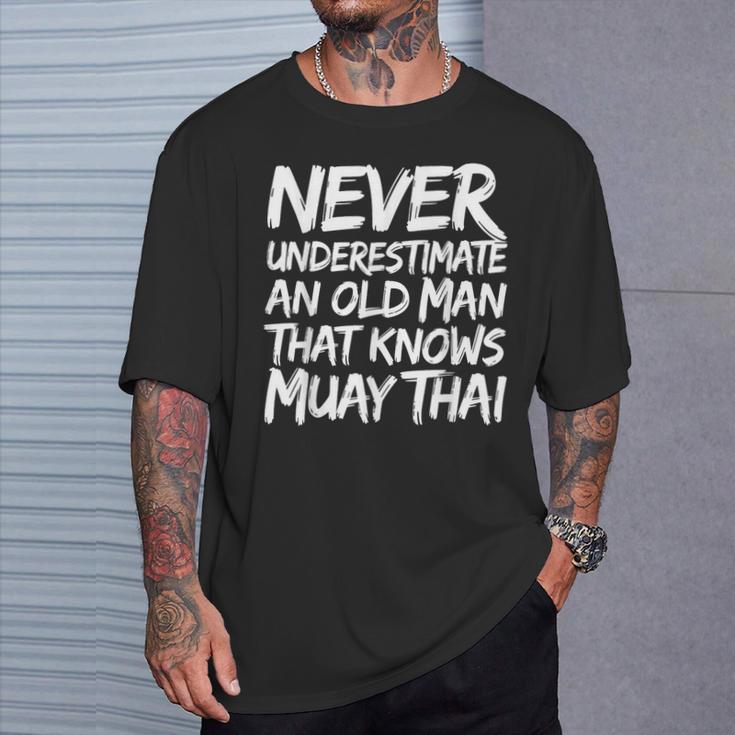 Muay Thai For Men Boys Dad Mixed Martial Arts T-Shirt Gifts for Him Muay Thai For Men Boys Dad Mixed Martial Arts T-Shirt Gifts for Him