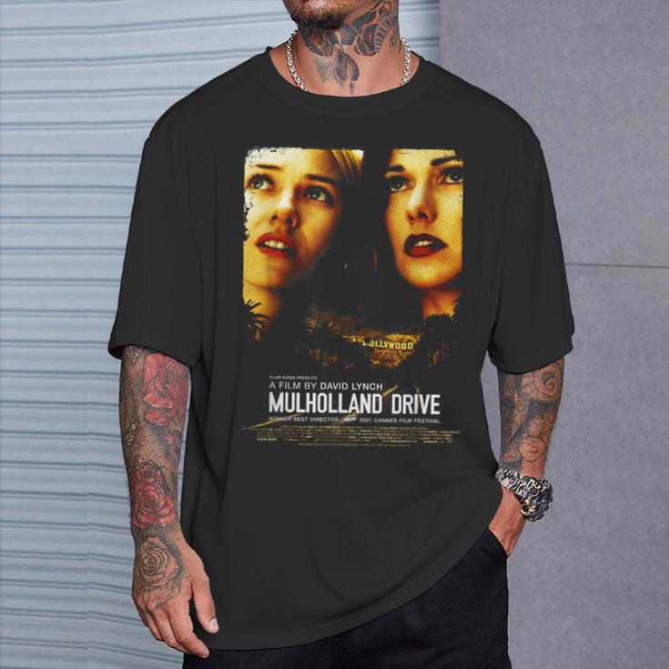 Mulholland Drive David Lynch Filmposter T-Shirt Geschenke für Ihn