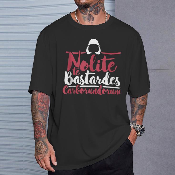 Nolite Te Bastardes Carborundorum Feminist Para In Mangas Camiseta unisex Regalos para él