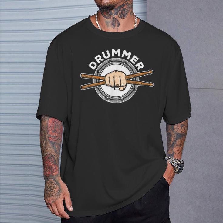 Percussion Drum Sticks Drummer Quote Drum Kit T-Shirt T-Shirt Gifts for Him Percussion Drum Sticks Drummer Quote Drum Kit T-Shirt T-Shirt Gifts for Him
