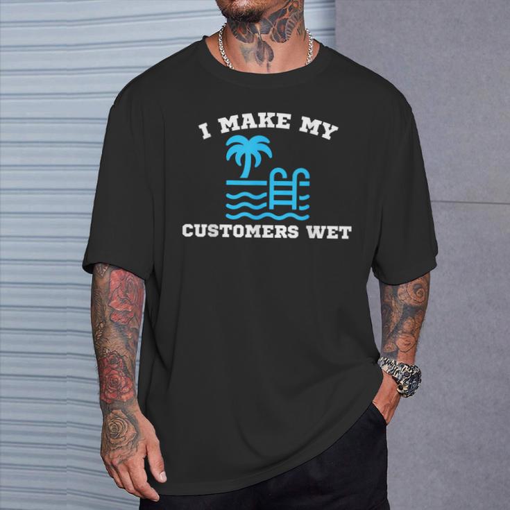 Pool Boy For Swimming Pool Service Guy T-Shirt Gifts for Him Pool Boy For Swimming Pool Service Guy T-Shirt Gifts for Him