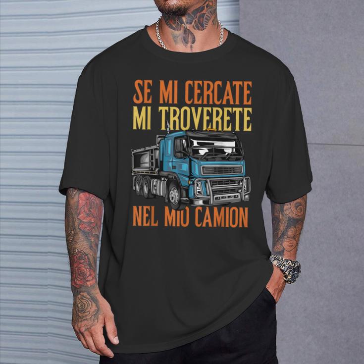 Regalo Camionista Camion Divertente Papà Maglietta Regalos para él
