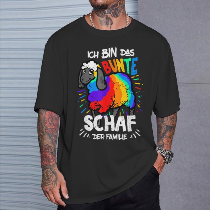 Regenbogenchaf Lustigeschwul Lesbisch Lgbt Pride T-Shirt Geschenke für Ihn