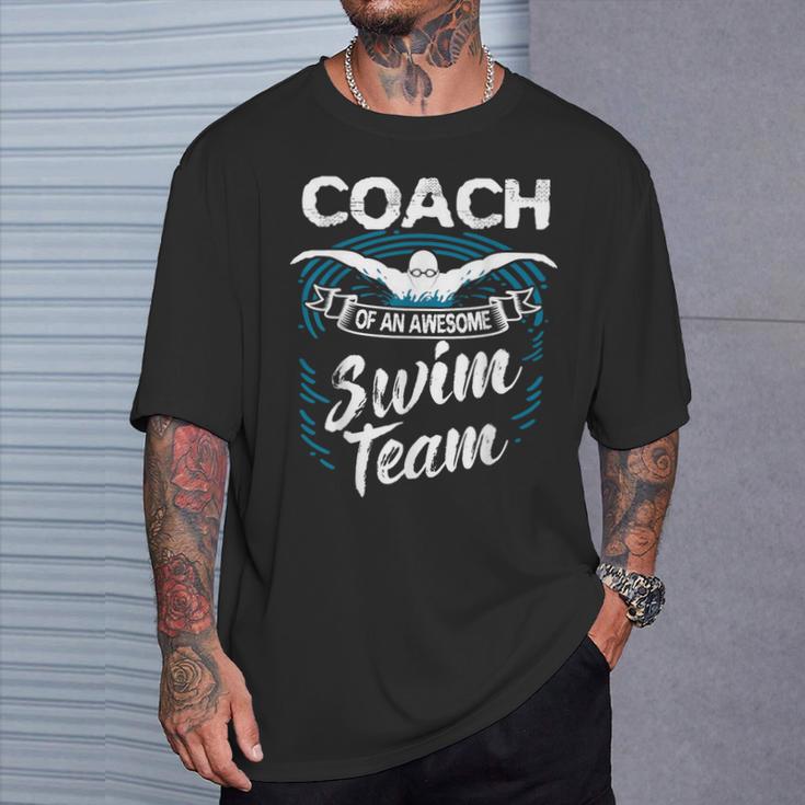 Swim Coach Professional Instructor Swimming Lesson Sport T-Shirt Gifts for Him Swim Coach Professional Instructor Swimming Lesson Sport T-Shirt Gifts for Him