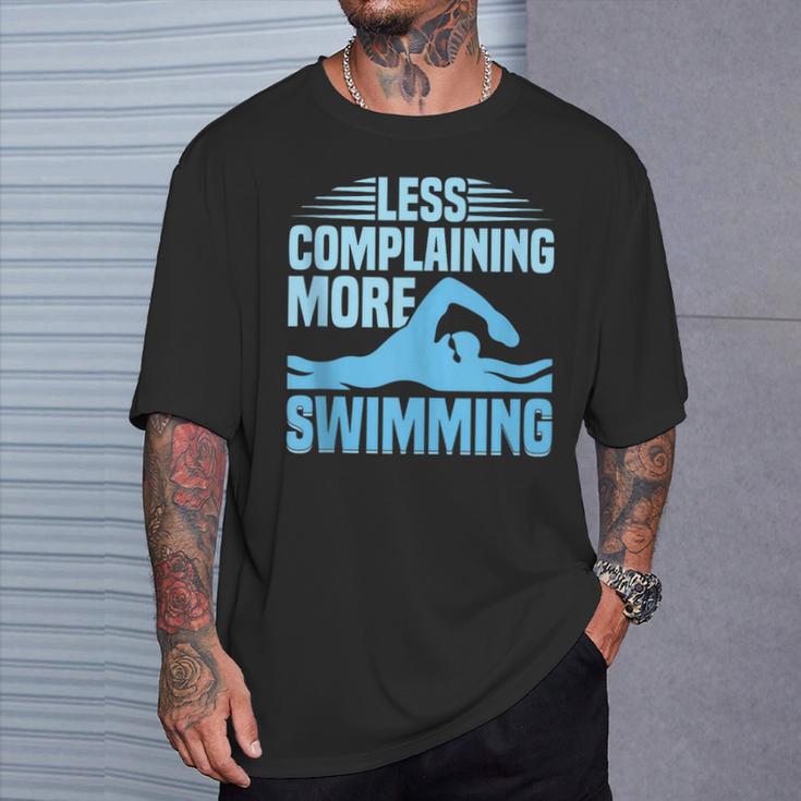 Swim Coach Swim Training Swimming Sport T-Shirt Gifts for Him Swim Coach Swim Training Swimming Sport T-Shirt Gifts for Him