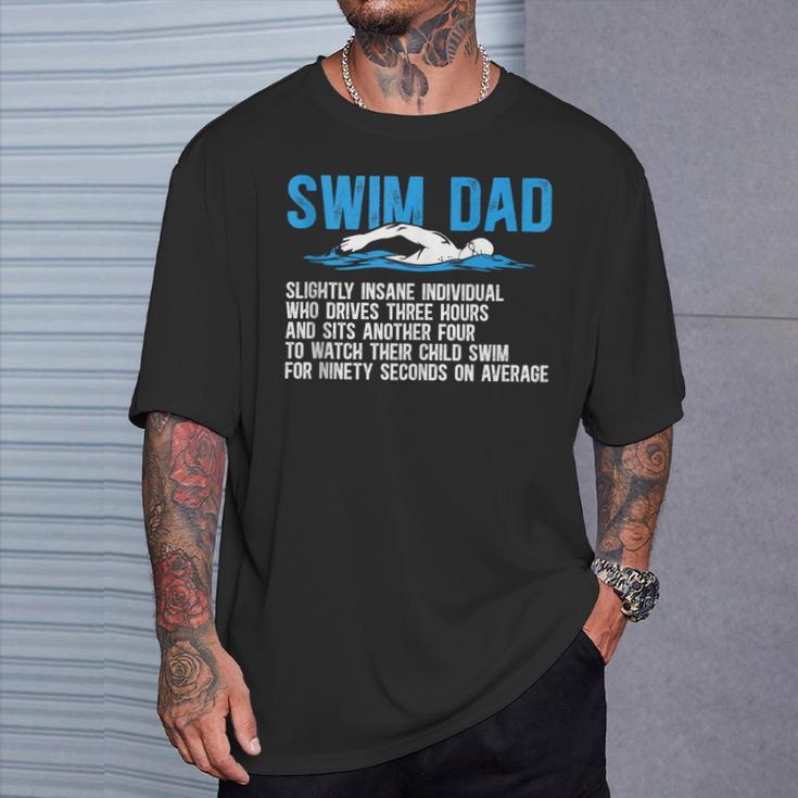 Swim Dad Definition Swimming Dad Of A Swimmer Father T-Shirt Gifts for Him Swim Dad Definition Swimming Dad Of A Swimmer Father T-Shirt Gifts for Him